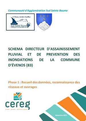 Schéma Directeur Pluvial Evenos