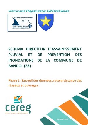 Schéma Directeur Pluvial Bandol