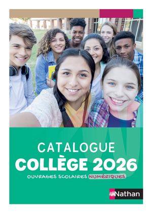 Catalogue College Numérique 2026