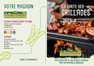 Grillades Brochure 2026 Sainte Pezenne
