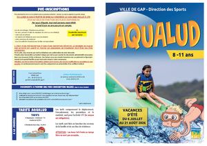 AQUALUD ÉTÉ 2026 - 8/11 ans