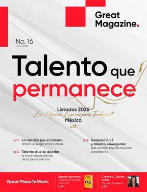 Great Magazine 16: Talento que permanece