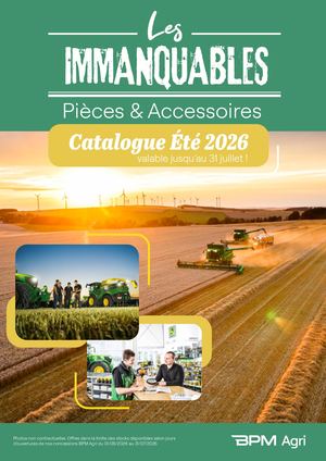 Catalogue Les Immanquables Eté 2026