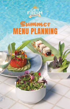 Summer Menu 2026
