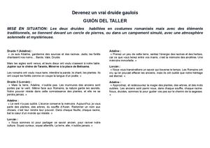 Devenez Un Vrai Druide Gaulois
