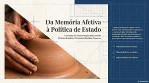 Do Afeto à Política Artesanato Forte