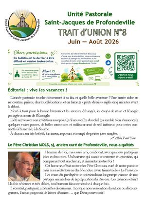 Trait d'Union Num8 Unité Saint-Jacques de Profondeville