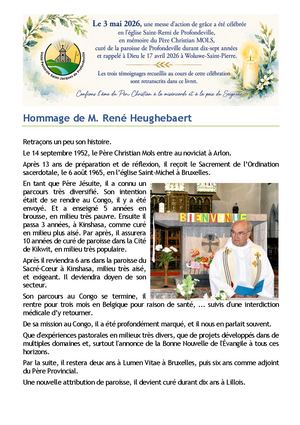 Hommages au Père Christian Mols