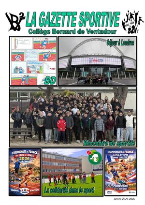 Journal Sportif 2026