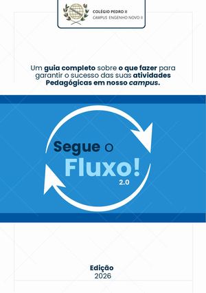 Cartilha - Segue o Fluxo! 2.0 -  Docentes