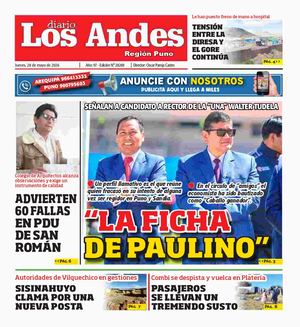 2026 05 28 Diario Los Andes Puno