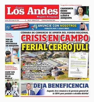 2026 05 28 Diario Los Andes Aqp
