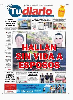 2026 05 28 Diario Tu Diario Hco