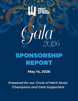 Gala 2026 Sponsor Report