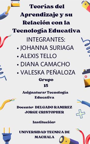 Teorías Del Aprendizaje Y Su Relación Con La Tecnología Educativa