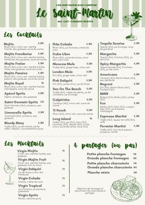 Carte Saint Martin