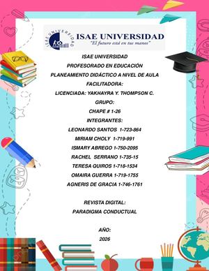 Paradigma Conductual
