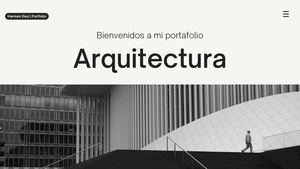 Black And White Minimal Clean Architecture Presentation