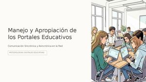 Manejo Y Apropiacion De Los Portales Educativos