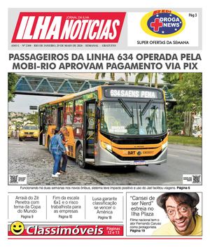 Jornal Ilha Notícias - Edição 2304 - 29/5/2026