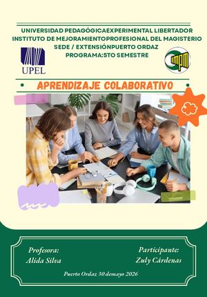 Aprendizaje Colaborativo Zuly Cardenas