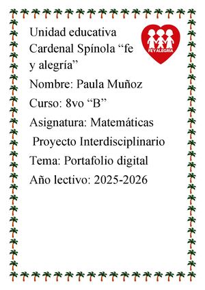 Unidad Educativa Cardenal Spínola Paula Muñoz