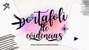 portafolio de evidencias