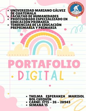 Portafolio Semana 15