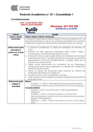 Tw Herramientas Informáticas Para Las Finanzas Pa1 (Wsp + 51 921 835 389)