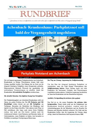 Wir Für Kw Rundbrief Nummer 5 2026