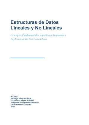 Libro Estructuras Datos Lineales y no Lineales