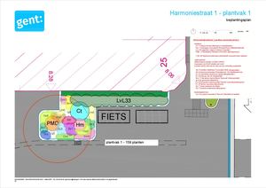 Beplantingsplan Harmoniestraat