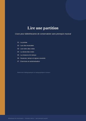 Lire Une Partition Cours Complet