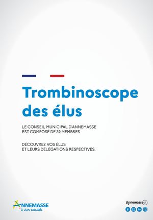 Trombinoscope des Elus d'Annemasse 2026-2032