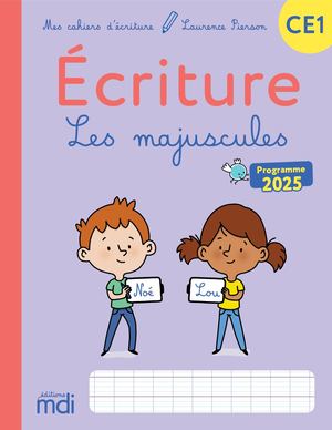 Mes cahiers d'écriture - CE1 - Les Majuscules