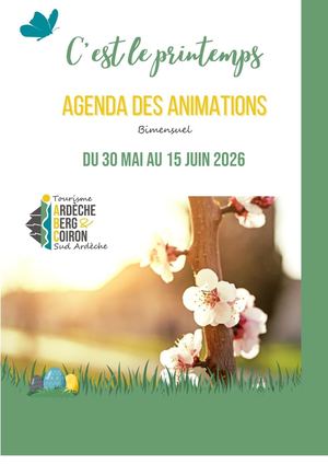 Agenda Début Juin 2026