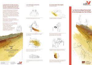 Le service départemental d'archéologie du Val d'Oise