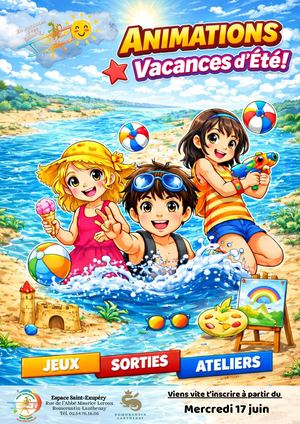 2026-07 Programme Vacances Eté Espace Saint-Exupéry