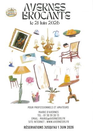 2026 Avernes Flyer Brocante