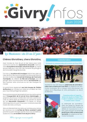 Givry Infos - Juin 2026