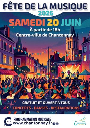 Flyer Fête de la Musique 2026
