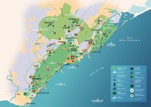 Carte des espaces naturels protégés