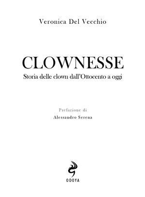 9788862884228 Clownesse