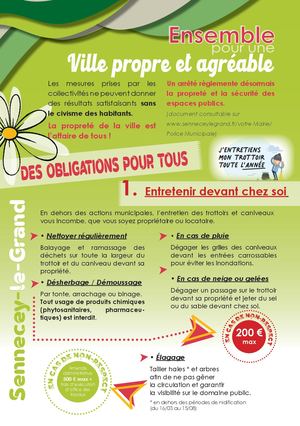 Depliant Ville Propre 2026