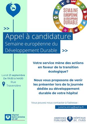 Appel à La Candidature Sedd Sat