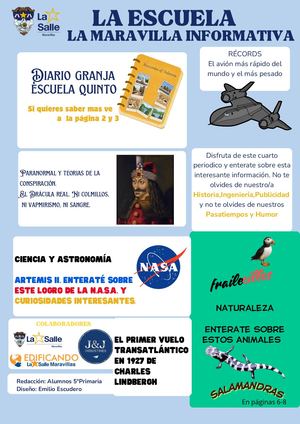 Periodico 4 La Escuela Mayo
