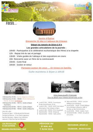 31 Mai Au 7 Juin
