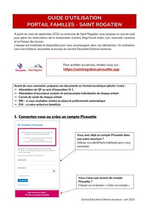 GUIDE PIROUETTE