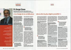 Article Le Quotidien Du Médecin Pr Uzan