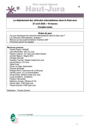 CR Webinaire Velis - 27 avril 2026